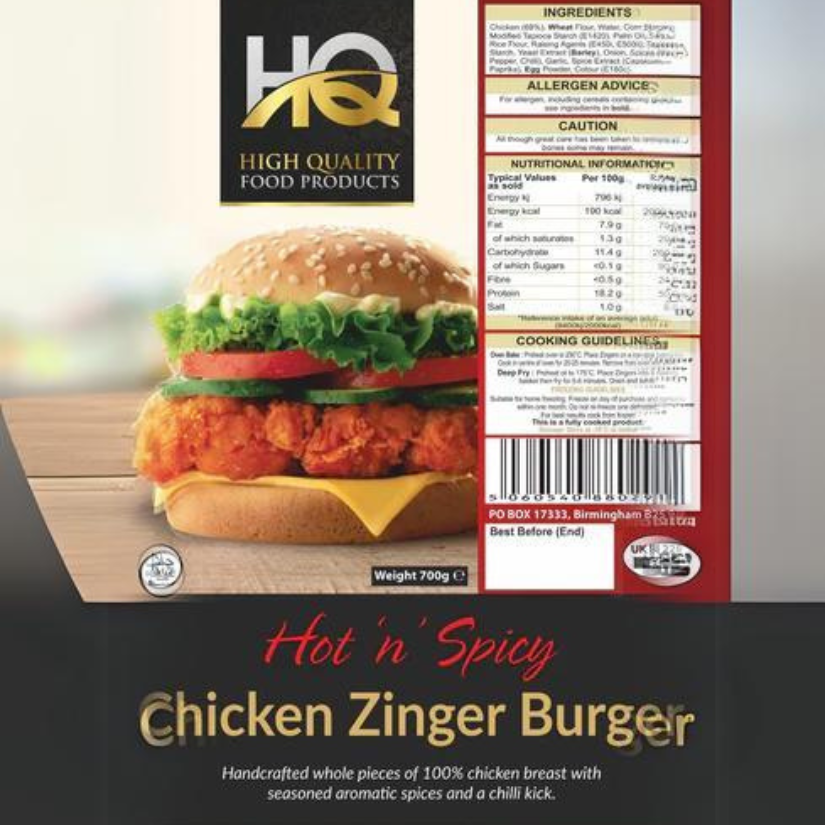 zinger burger